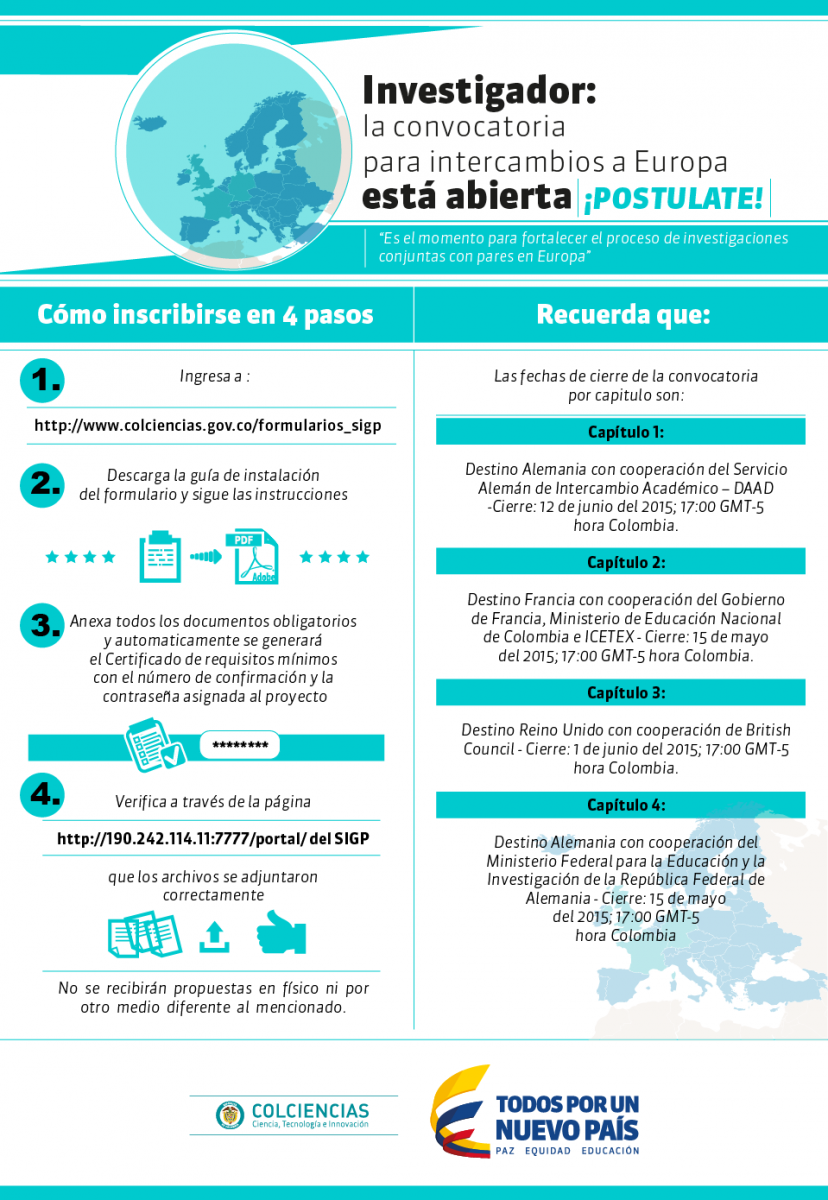 Se amplía el plazo para participar en la convocatoria intercambio de investigado