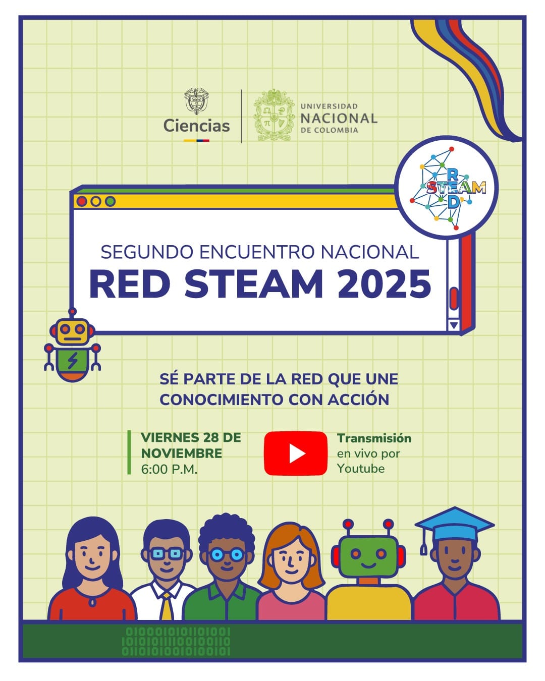 Segundo encuentro nacional - RED STEAM 2025