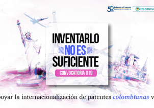Apoyamos la internacionalización de patentes colombianas vía PCT