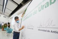 El viceministro Sergio Cristancho participó en el lanzamiento del Distrito de Innovación en Turbo.
