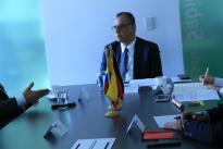 Reunión con el Embajador de Alemania en Colombia, PETER PTASSEK, sobre cooperación y prioridades en CTeI definidas en el Plan Nacional de Desarrollo.