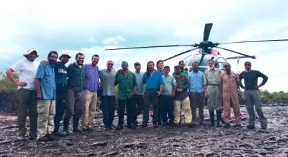 Colombia Bio cierra con éxito exploración al parque Chiribiquete