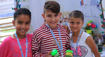 Entre el 31 de mayo y el 2 de junio, 74 niños y jóvenes investigadores compartieron sus proyectos de investigación en el evento ¡Yo amo la Ciencia!