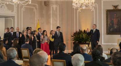 El presidente de la República, Iván Duque Márquez, juramentó a los diez (10) expertos que integran el Consejo Científico Nacional